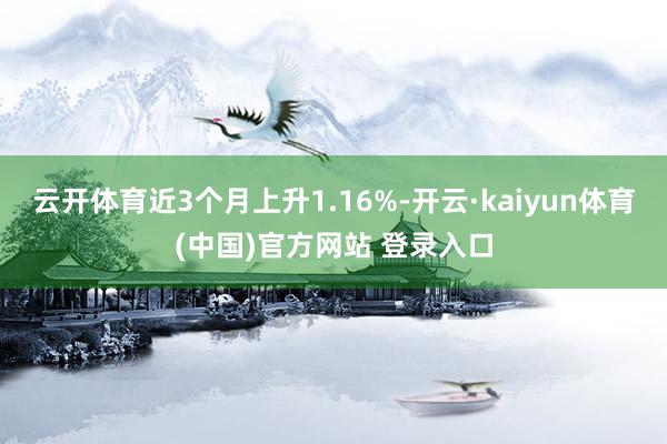 云开体育近3个月上升1.16%-开云·kaiyun体育(中国)官方网站 登录入口